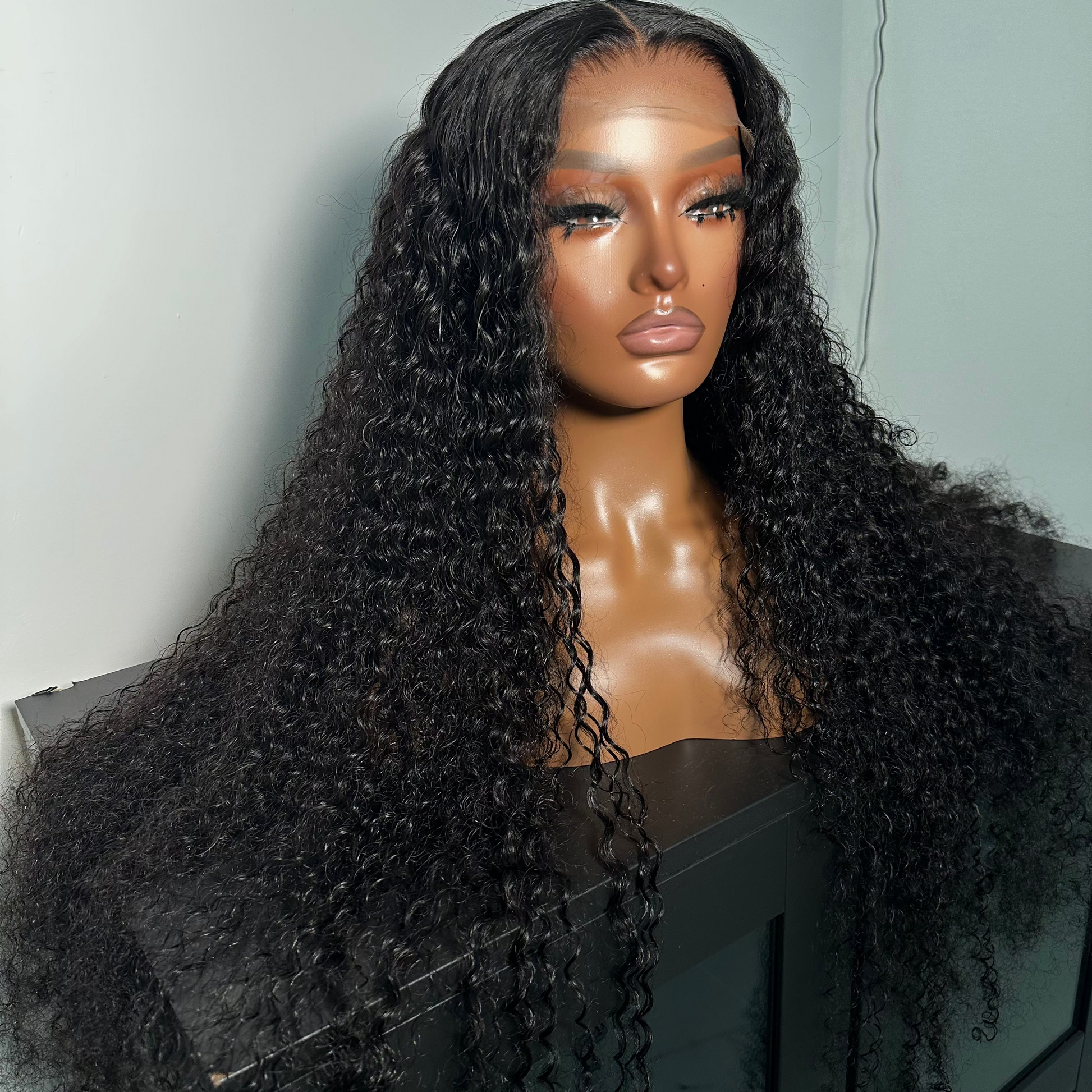 Glueless Deep Wave Closure Wig – Ready-To-Wear Natural Deep Wave Hair