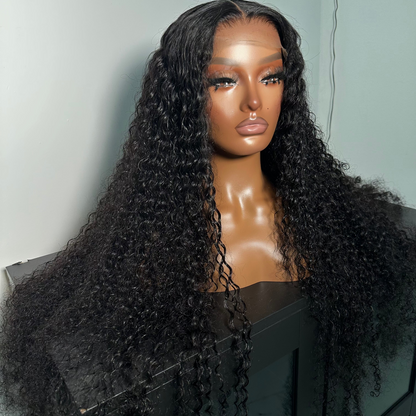 Glueless Deep Wave Closure Wig – Ready-To-Wear Natural Deep Wave Hair